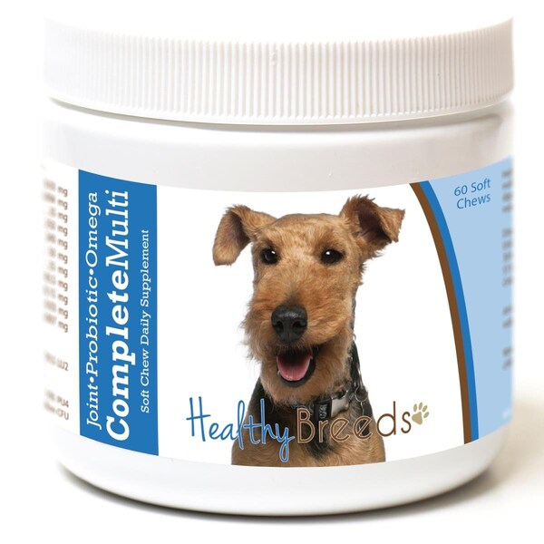 Healthy Breeds Welsh Terrier all in one Multivitamin Soft Chew, 60PK - 192959009316