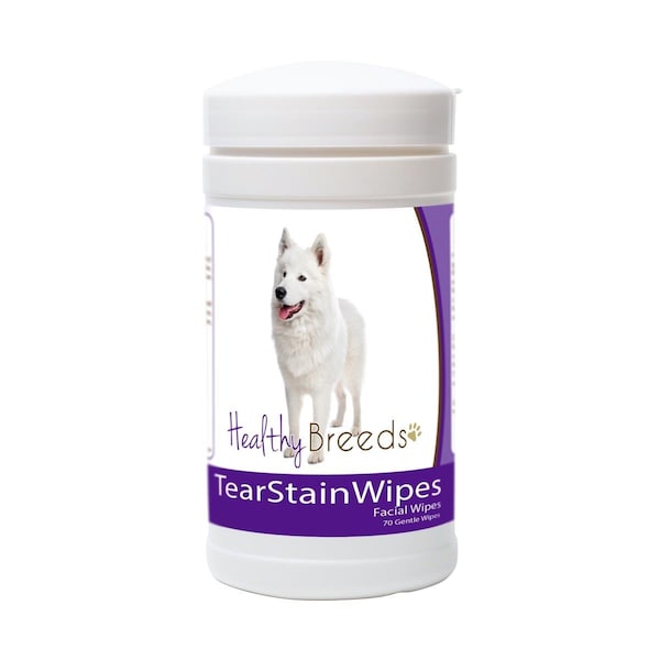 Healthy Breeds Samoyed Tear Stain Wipes - 840235152910