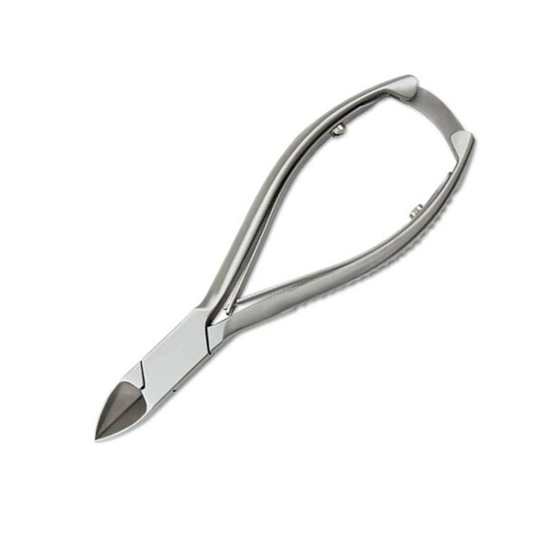 Von Klaus 5.5in (14.0cm) Nail Nipper, Double Spring w/Catch, Straight Jaws, German - VK143-7614