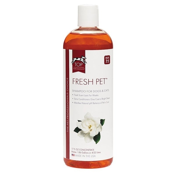 Top Performance TP562-17 Pet Shampoo, Liquid, Red, Fresh, 17 oz, Bottle - TP562 17