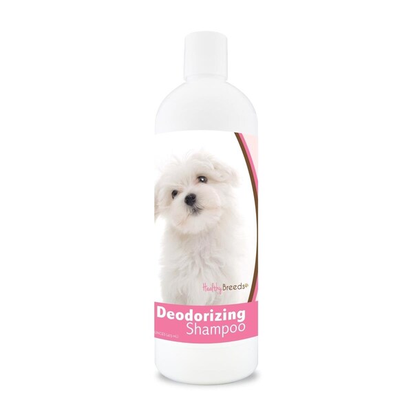 Healthy Breeds 16 oz Maltese Deodorizing Shampoo - 840235110613