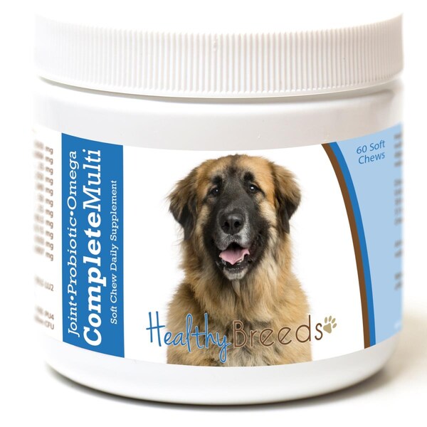 Healthy Breeds Leonberger All in One Multivitamin Soft Chew, 60PK - 192959008400