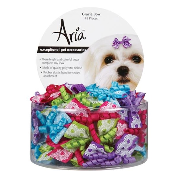 Aria Aria DT911 48 Aria Gracie Bow Canister 48 Pcs - DT911 48