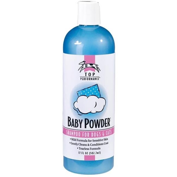 Pet Pals Pet Pals TP566 17 Top Performance Baby Powder Shampoo 17oz - TP566 17