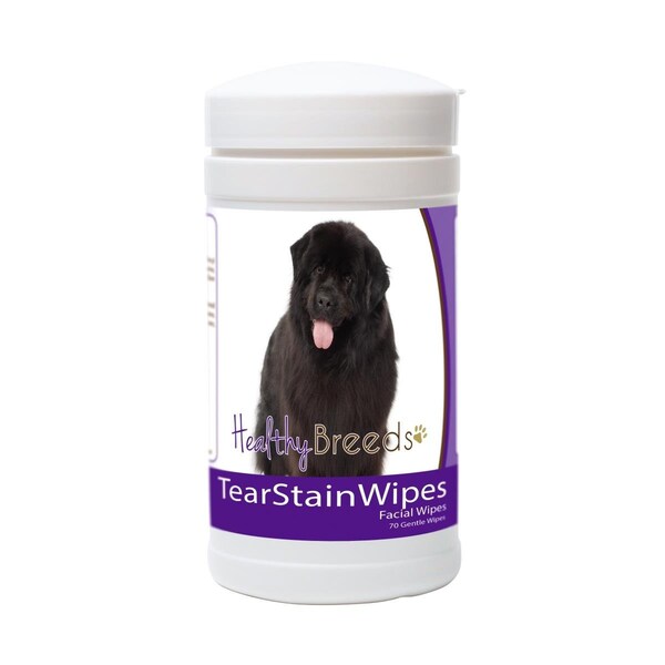 Healthy Breeds Newfoundland Tear Stain Wipes - 840235152446