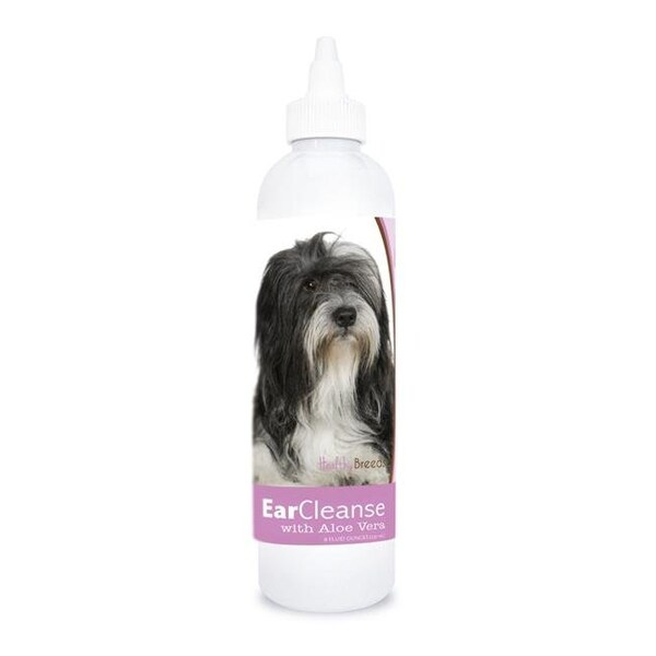 Healthy Breeds Healthy Breeds 840235110453 8 oz Lhasa Apso Ear Cleanse with Aloe Vera Sweet Pea & Vanilla - 840235110453