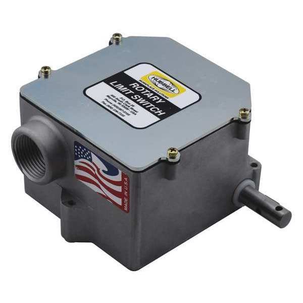 Interruptor de límite de carrete Gleason, rotativo, 2NC/2NO, DPDT - 55-4E-2DP-WB-20-LD