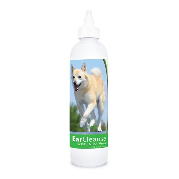 Pamperedpets 8 oz Norwegian Buhund Ear Cleanse with Aloe Vera Cucumber Melon - PA3500873