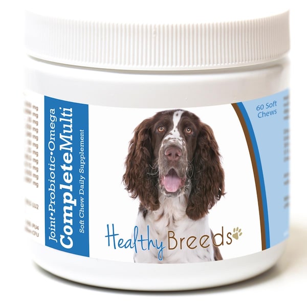 Healthy Breeds English Springer Spaniel All in One Multivitamin Soft Chew, 60PK - 192959007990