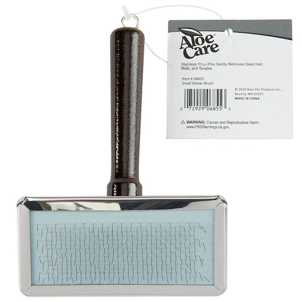 Aloe Care 0 Slicker Brush, Stainless Steel - 6855