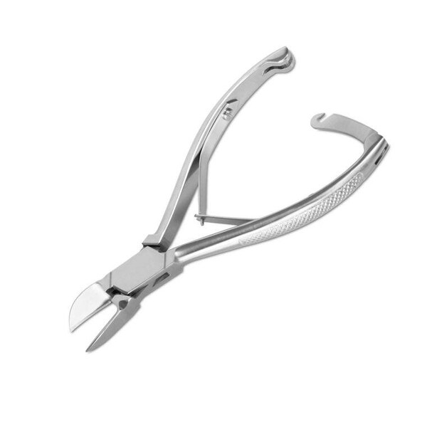 Von Klaus Nail Nipper, Double Spring, w/Catch, 5.5in (14.0cm), Concave Jaws, German - VK143-7514
