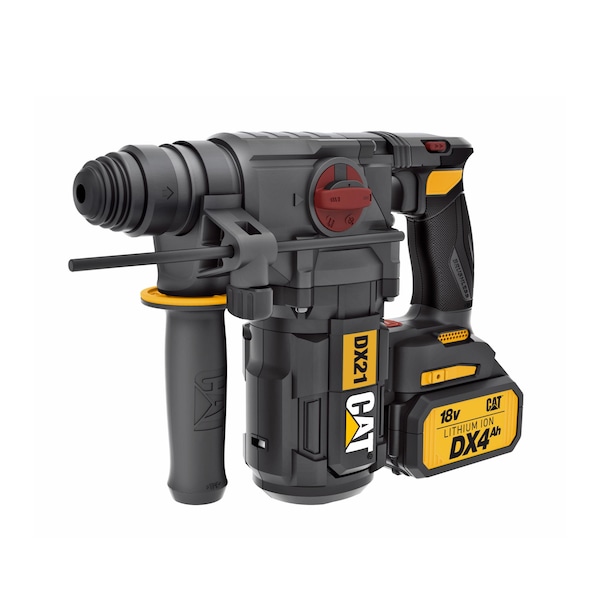 Caterpillar Cat 18V 1 FOR ALL 1 in. Cordless Rotary Hammer Drill with Brushless Motor - DX21