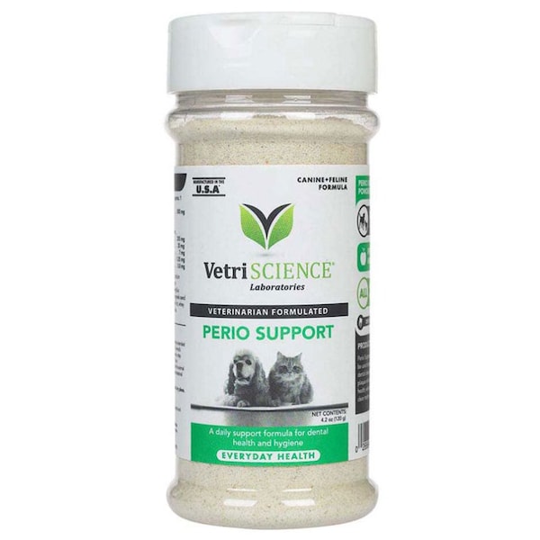 Vetri-Science PHV PERIO SUPPORT DAILY SUPPLEMENT, DOGS AND CATS, 4.2OZ - 28180