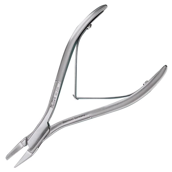 Miltex Integra Nail Splitter, 5in, English Anvil Pattern Jaws, Double Spring, Stainless Steel - 40-230