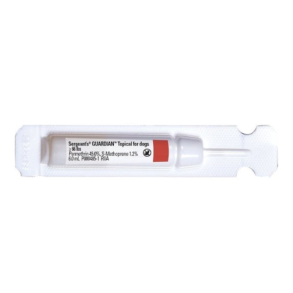 Sergeants PetArmor Plus 107 Flea and Tick Topical Treatment, Liquid Tube - 60074/107