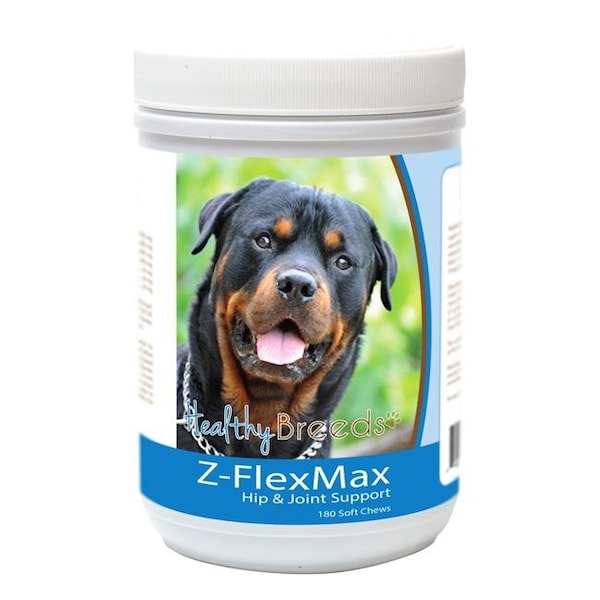 Healthy Breeds Healthy Breeds 840235156383 Rottweiler Z-Flex Max Dog Hip & Joint Support - 180 Count - 840235156383