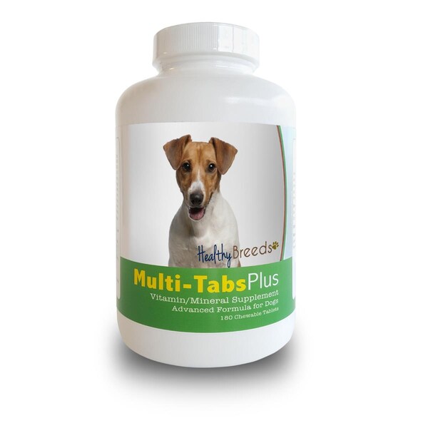 Healthy Breeds Jack Russell Terrier Multi-Tabs Plus Chewable Tablets, 180PK - 840235140340