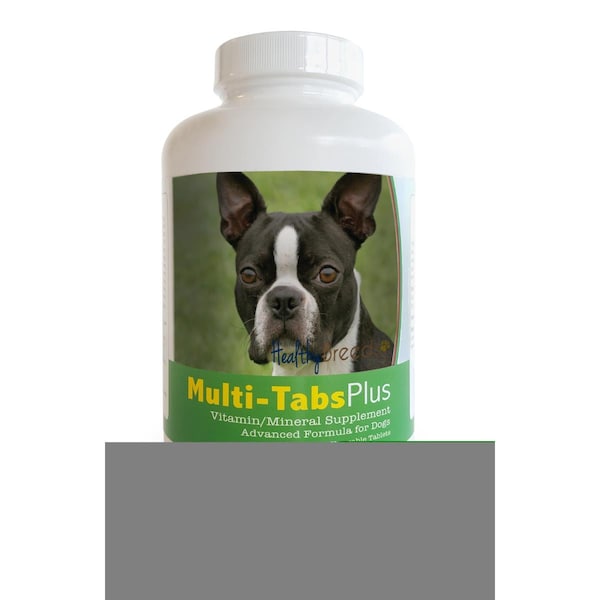 Healthy Breeds Boston Terrier Multi-Tabs Plus Chewable Tablets, 180PK - 840235139910