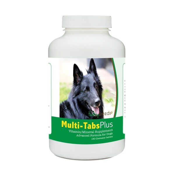 Healthy Breeds Belgian Sheepdog Multi-Tabs Plus Chewable Tablets, 180PK - 840235179764