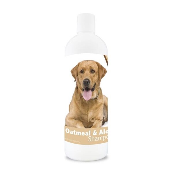 Healthy Breeds Healthy Breeds 840235109525 16 oz Labrador Retriever Oatmeal Shampoo - Aloe - 840235109525