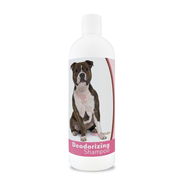 Healthy Breeds 16 oz Staffordshire Bull Terrier Deodorizing Shampoo - 840235115175