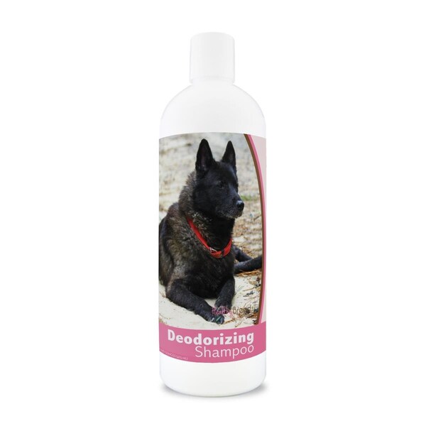 Healthy Breeds 16 oz Norwegian Elkhound Deodorizing Shampoo - 840235111474