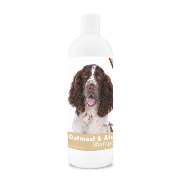 Healthy Breeds 16 oz English Springer Spaniel Oatmeal Shampoo with Aloe - 840235106791
