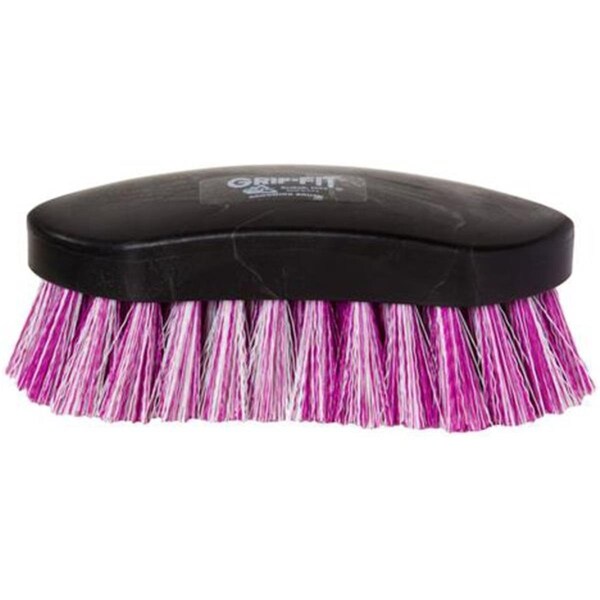 Beloved 753800267 26 Synthetic Grooming Brush, Raspberry & White - BE2994522