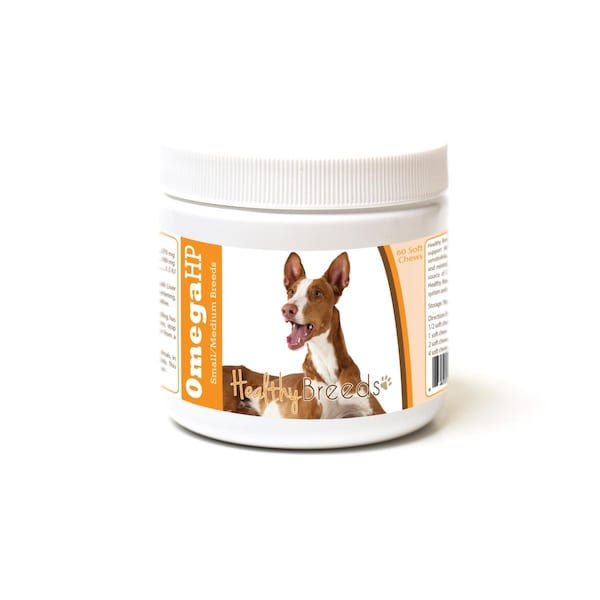 Pamperedpets Ibizan Hound Omega HP Fatty Acid Skin & Coat Support Soft Chews - PA3492002