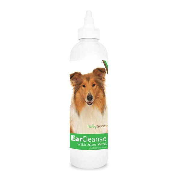 Healthy Breeds 8 oz Collie Ear Cleanse with Aloe Vera Cucumber Melon - 840235104957