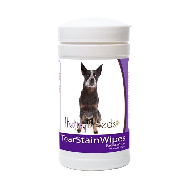 Healthy Breeds Australian Cattle Dog Tear Stain Wipes - 840235152835