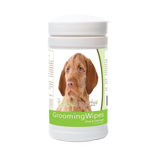 Pamperedpets Wirehaired Vizsla Grooming Wipes - 70 Count - PA3487196