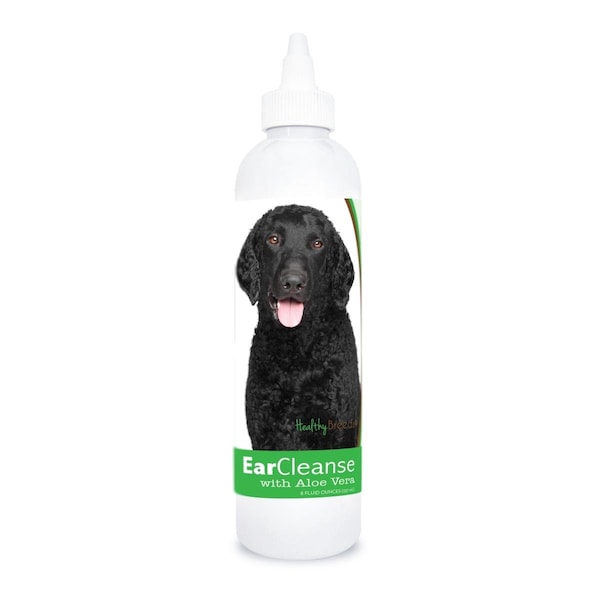 Healthy Breeds 8 oz Curly-Coated Retriever Ear Cleanse with Aloe Vera Cucumber Melon - HE126790