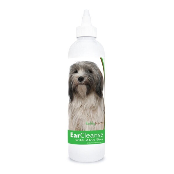 Pamperedpets 8 oz Tibetan Terrier Ear Cleanse with Aloe Vera Cucumber Melon - PA1553986