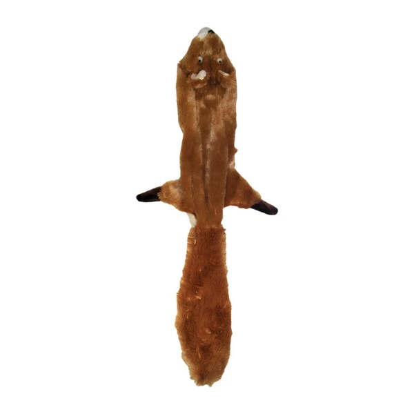 Skinneeez Spot Skinneeez Brown Plush Squirrel Dog Toy Medium - 5368