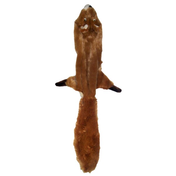 Skinneeez Spot Skinneeez Brown Plush Squirrel Dog Toy Medium - 5368