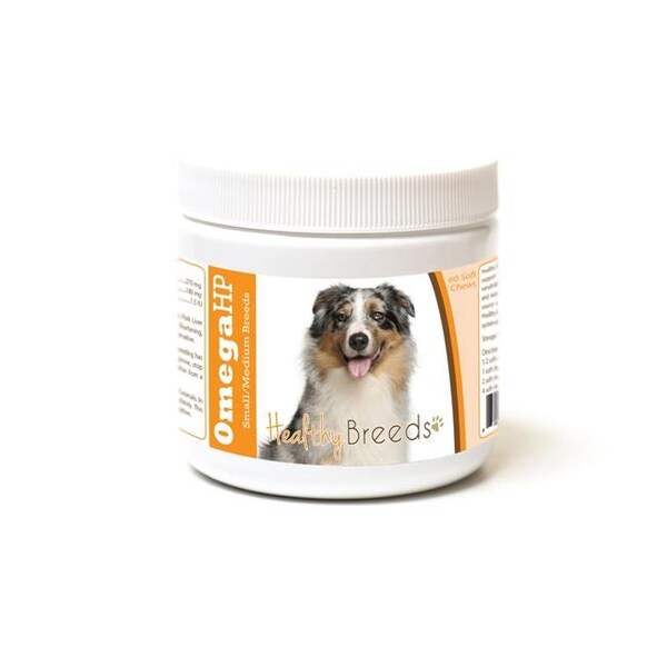 Healthy Breeds Healthy Breeds 840235186816 Australian Shepherd Omega HP Fatty Acid Skin & Coat Support Soft Chews - 840235186816