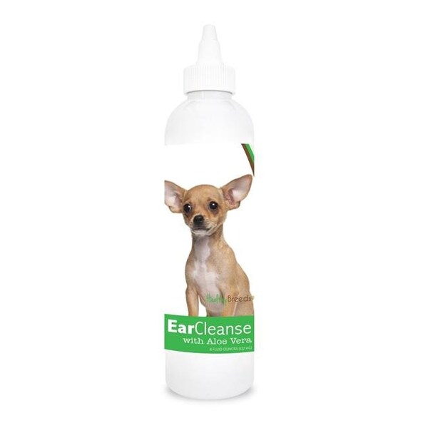 Healthy Breeds Healthy Breeds 840235104650 8 oz Chihuahua Ear Cleanse with Aloe Vera Cucumber Melon - 840235104650