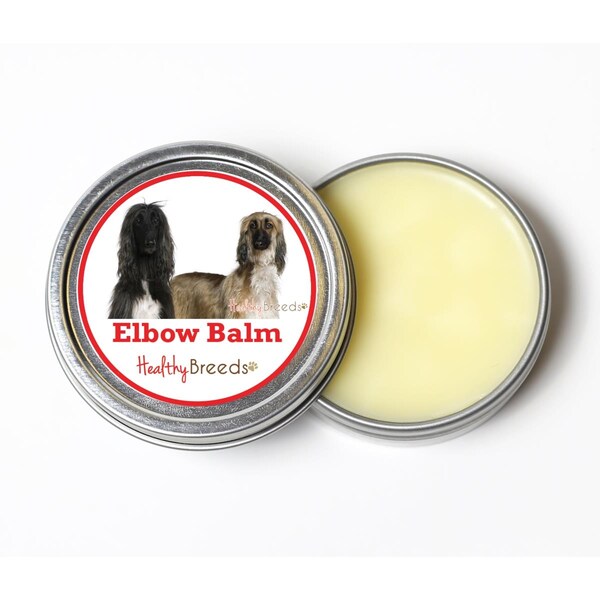 Healthy Breeds 2 oz Afghan Hound Dog Elbow Balm - 840235196020