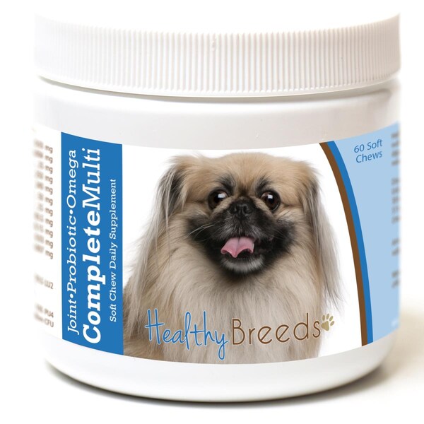 Healthy Breeds Pekingese All in One Multivitamin Soft Chew, 60PK - 192959008690