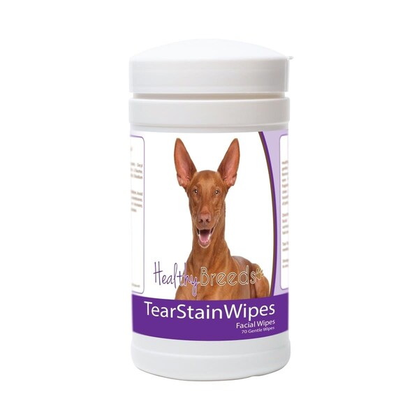 Healthy Breeds Pharaoh Hound Tear Stain Wipes - 70 Count, 70PK - 840235181446