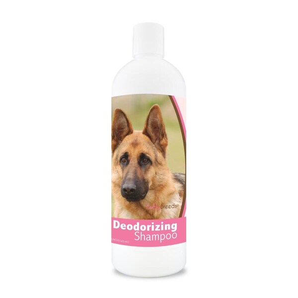 Healthy Breeds 16 oz German Shepherd Deodorizing Shampoo - 840235108108