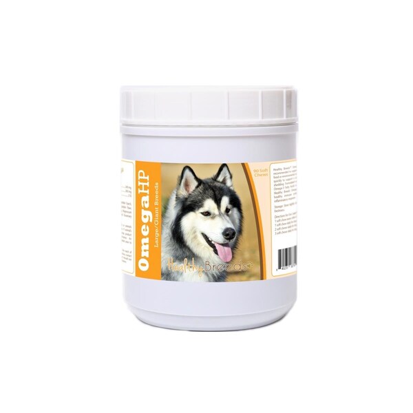 Healthy Breeds Siberian Husky Omega HP Fatty Acid Skin & Coat Support Soft Chews - HE126749
