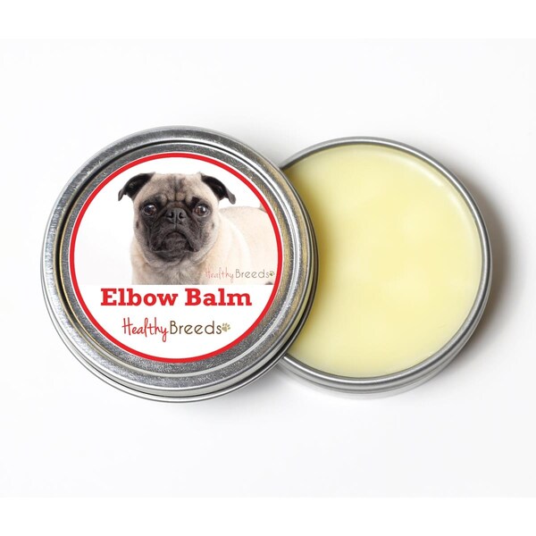 Healthy Breeds 2 oz Pug Dog Elbow Balm - 840235195160