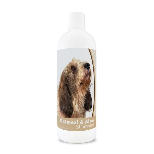 Healthy Breeds 16 oz Petits Bassets Griffons Vendeen Oatmeal Shampoo with Aloe - 840235179634