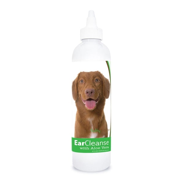 Healthy Breeds 8 oz Nova Scotia Duck Tolling Retriever Ear Cleanse with Aloe Vera Cucumber Melon - 840235197780