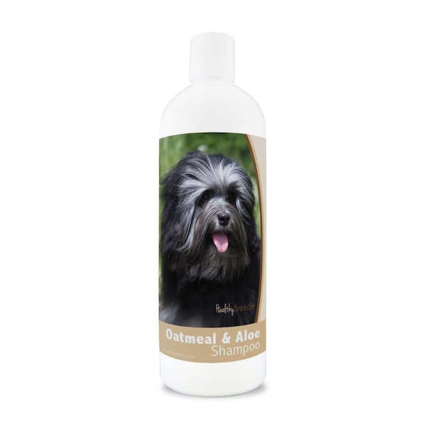 Healthy Breeds 16 oz Lowchen Oatmeal Shampoo with Aloe - 840235174745