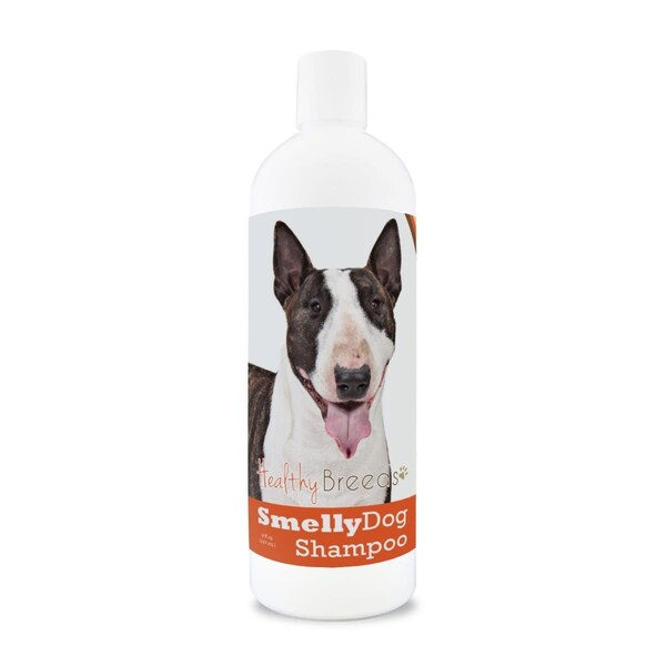 Healthy Breeds 8 oz Miniature Bull Terrier Smelly Dog Baking Soda Shampoo - 192959001235