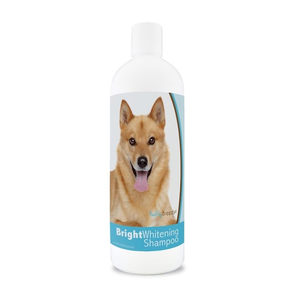 Healthy Breeds 12 oz Finnish Spitz Bright Whitening Shampoo - 840235177388