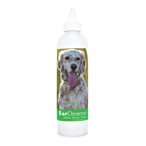 Pamperedpets 8 oz English Setter Ear Cleanse with Aloe Vera Cucumber Melon - PA3492047